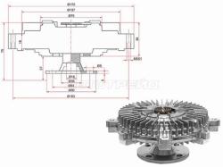 Вискомуфта KIA BONGO 06-