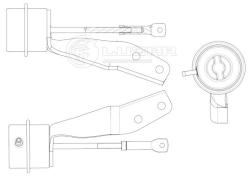 Актуатор турбокомпрессора для а/м ГАЗон Next с дв. ЯМЗ-53445-22 (E-5) (тип C13-267-01) (LTC 0344)