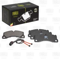 Колодки торм. для а/м Porsche Macan (14-)/(18-) диск. перед. (в комплекте с 2-мя датч.) (PF 1607)