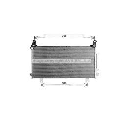 Радиатор кондиционера HONDA CR-V 2,4 (17-)