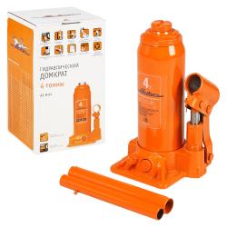 Домкрат бутылочный 4т 195-380мм, сумка (AJ-B-04)