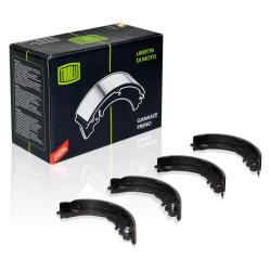 TRIALLI GF 1103 Колодки тормозные для автомобилей Mitsubishi Carisma (95-) барабанные 203x37 для тормозной системы Akebono (а/м без ABS)