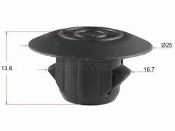 Клипса TOYOTA/LEXUS (1 шт.)