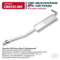 Глушитель CBD133.002
