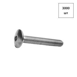 Винт стяжки сфера М6х12 оц. SW4 3000шт FORTLUFT sts023391
