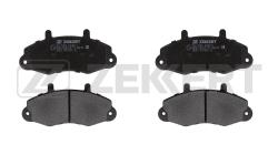 Колодки торм. диск. передн. FORD TRANSIT III-IV 85- TRANSIT TOURNEO 94- bs-2866