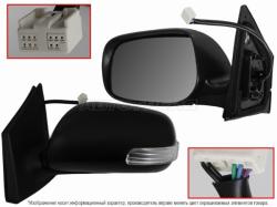 Зеркало Toyota Corolla (E150) 10-13 (Слева/ Обогрев/ Регулировка/ Повторитель поворота/ Складывание/