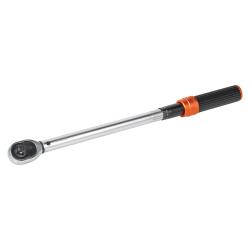 Ключ динамометрический 1/2" 40-220Нм PRO, кнопка быстр.сброса, алюмин.рук., кейс (ATBN058)