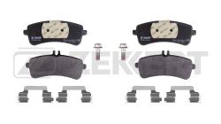 Колодки торм. диск. задн. MB SL (R231) 12- AMG GT (190) 18- bs-3063