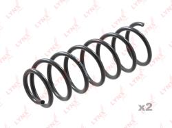 Пружина подвески CHEVROLET AVEO 5/05- задняя SC-2875