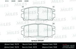 Колодки тормозные CHEVROLET CAPTIVA/OPEL ANTARA 2.4/3.2 06- задние Ceramic E510297