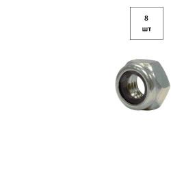 Гайка самокон. М 36х2 кп 8.0 DIN 985 оц. 8шт FORTLUFT sts016709