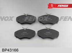 Колодки тормозные OPEL VIVARO/RENAULT TRAFIC 01- передние BP43166