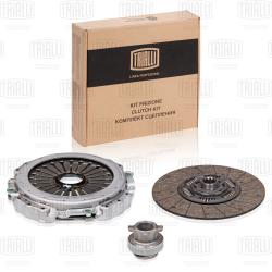 Сцепление в сборе для а/м КамАЗ Euro-2 (дв. 740.51/КПП 154) (с мех.муфт) (FR 0708)