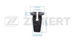 Клипса крепёжная VAG (миним. кол-во заказа 10 шт) be-3763