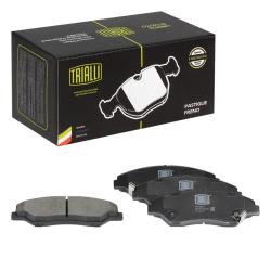 TRIALLI PF 0816 Колодки тормозные дисковые для автомобилей Kia Sportage I (93-) 2.0i/2.0TD передние с 1999 года выпуска