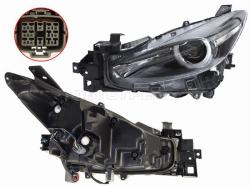 Фара Mazda 3 16-19 / Axela 16-19 (Слева/ LED/ С электрокорректором)