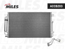 Конденсер NISSAN TEANA 2.5/3.5 08- accb203