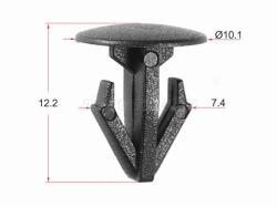 Клипса фиксатор HONDA (1 шт.)