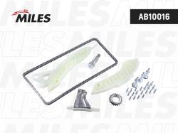 Комплект цепи ГРМ CITROEN/PEUGEOT 1.4 16V/1.6 16V 07- co звездочками AB10016