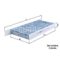 Фильтр салонный угольный RENAULT LAGUNA Coupe (DT0/1)  RENAULT LAGUNA III (BT0/1)  RENAULT LAGUNA II lak426/s