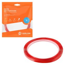 Лента двусторонняя клейкая (скотч), 6мм*3м, акриловая вспененная основа, прозрачная (ADS-A-04)