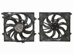 Диффузор радиатора в сборе HYUNDAI SANTA FE 2,2D 18-