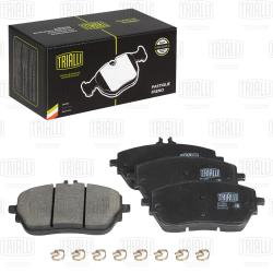 Колодки торм. для а/м Mercedes A (W177) (18-)/CLA (C118) (19-) диск. перед. 134x63 (PF 2244)