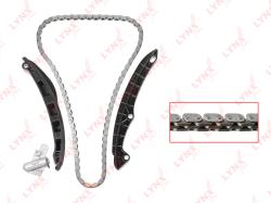 Комплект цепи грм AUDI A3 1.4-1.6 07-12 SKODA FABIA II 1.4-1.6 07> / OCTAVIA(1Z) 1.4-1.6 08-13 / RA tk-0199