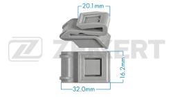 Клипса крепёжная Nissan (миним. кол-во заказа 10 шт) be-3518