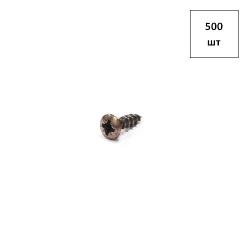 Шуруп 4х16 цинк линза PZ (500) 500шт FORTLUFT sts030980