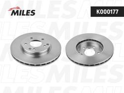 K000177 Диск тормозной MERCEDES W202/W203/W210/R170 2.0-3.0 передний вент.