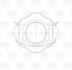 Муфта выкл. сцеп. для а/м Toyota Land Cruiser Prado (02-)/(09-)/Hiace (98-) 2.7i (мех.) (CT 1918)