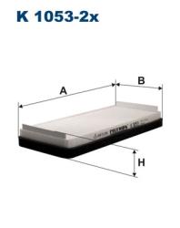 Фильтр салона MB W210/220 компл. K 1053-2X