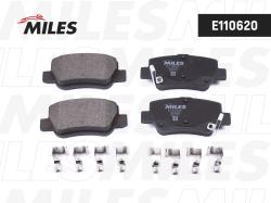 Колодки тормозные TOYOTA AVENSIS 09- задние SemiMetallic E110620