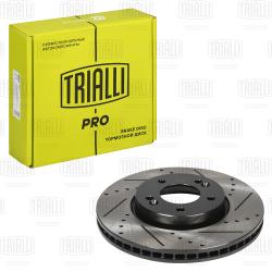 Диск торм. для а/м Changan CS35 (18-) перед. d=290 перф., слотир. (DF 0237s) PRO