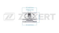 Клипса крепёжная Ford (миним. кол-во заказа 10 шт) be-3732