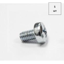 Винт 6х45 полукр.гол. DIN 7985 A2 5шт FORTLUFT sts017668