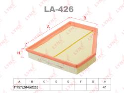 Фильтр воздушный BMW F20/F30 2.0/3.0 15- LA-426
