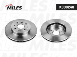 K000240 Диск тормозной KIA RIO 00-05 передний вент.D 254мм.