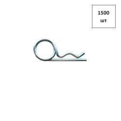 Шплинт пружинный DIN 11024 оц. диам. пр. 3мм (3.5) 1500шт FORTLUFT sts028678