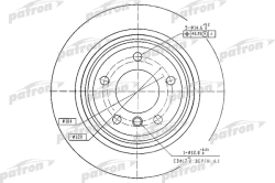 PBD2783 Диск тормозной