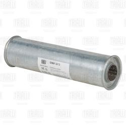 Глушитель универс. (круглый) D=88 с перф. диффузором L=330, d=42 (алюм. сталь) (EMM 3213)