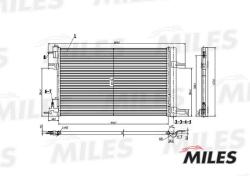 Конденсер GM ORLANDO/CRUZE/ZAFIRA/ASTRA 1.4-1.8/2.0D A/T 09- accb017