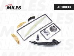 AB10033 Комплект цепи ГРМ AUDI 1.8TFSI CABA/CDHA 07-12 co звездочками