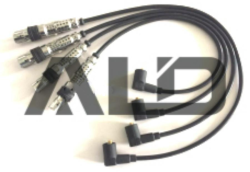 Комплект проводов зажигания (черный силикон) Seat Cordoba 1.6 2003-09, Ibiza IV 1.6 2003- A09046