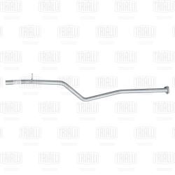 Труба выхлопная для а/м ГАЗ 2705 Газель Евро-3 (алюм. сталь) (EMP 0309)