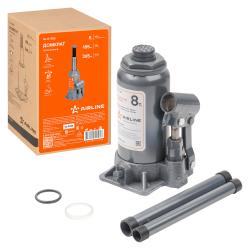 Домкрат бутылочный 8т 185-365мм (AJ-B-08S)