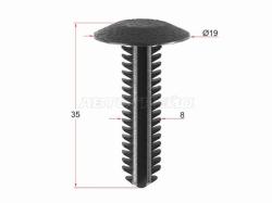 Клипса обшивки GM (1 шт.)