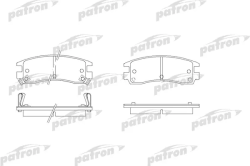 PBP1264 Колодки тормозные дисковые